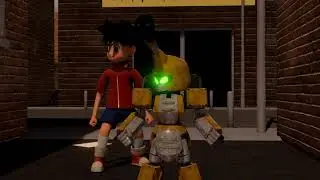 MEDABOTS Animation -Blender3D- Examen