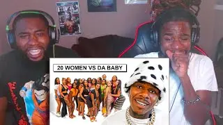 The Bar Is LOW | 20 Women Vs 1 Rapper Dababy | SmokeCounty JK Reaction