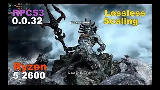 RPCS3 0.0.32 ( PS3 Emulator With Lossless Scaling ) - God Of War III - Gameplay #6
