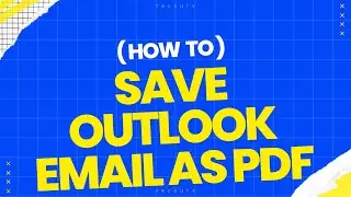How to Save Outlook Email as PDF | Convert Outlook Email to PDF with Attachments
