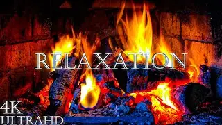 Relaxation and Meditation music | 3 Hours of Relax with Fireplace