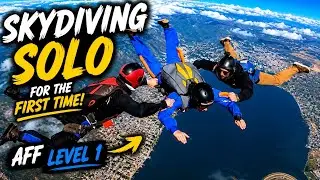 Come Skydiving With Me! AFF Level 1 - VLOG
