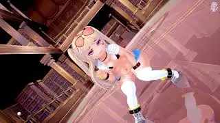 【Baby Bache】 Bubble Pop 【MMD 4K 60fps】