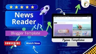 News Reader Blogger Template — Full Demo & Review (2026) | Live Preview + Installation Guide