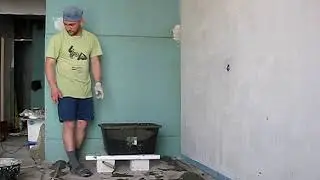 Приготовление раствора для стяжки