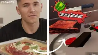 TRYING to make NICK DIGIOVANNI'S foods in Cooking Simulator