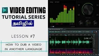 Video Editing Tutorial in Tamil (7): How to Dub Videos - Tech Tips Tamil