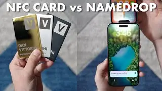 NameDrop vs NFC Business Card - Don't Make The Wrong Choice!