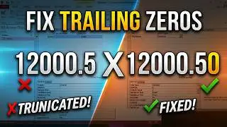 Ms Access - Data Type - Number - Decimal Point Trailing Zeros Fix