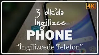 Phone Vocabulary | Telefonla İlgili Kelimeler