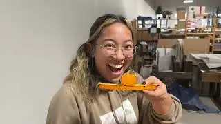 Carving a Pumpkin on a Table on a Pumpkin on a Table