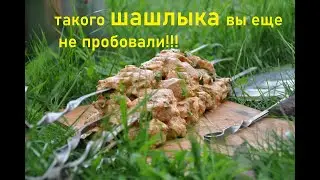 Такого ШАШЛЫКА вы ещё не пробовали! Авторский рецепт! (маринуем шашлык в помидорном рассоле)