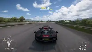 Chegando a 424km/h com o Porsche Spider no Forza Horizon 5 !