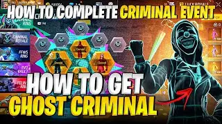 CRIMINAL RING FREE FIRE NEW EVENT | HOW TO GET GHOST AND YELLOW CRIMINAL | FF NEW EVENT | FF EVENT