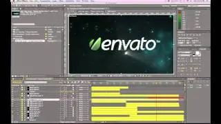 Cinematic Sci-Fi Logo Reveal After Effects TemplateTutorial
