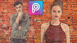 How to make Transform on Wall effect in picsArt