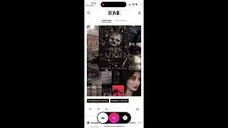 Tome book app - how to use