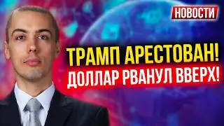 Трамп арестован! Доллар рванул вверх! Экономические новости с Николаем Мрочковским