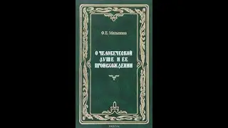 Ф. Е. Мельников. О ЧЕЛОВЕЧЕСКОЙ ДУШЕ И ЕЕ ПРОИСХОЖДЕНИИ. Аудиокнига. Ч. 21