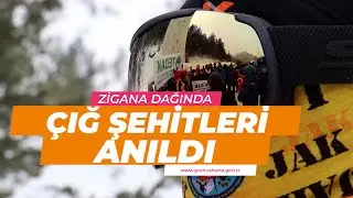 Çığ şehitleri 13 yılında Zigana dağında anıldı