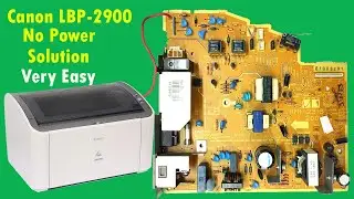 Canon LBP 2900 Printer is Dead \\ Canon LBP 2900 Not Power on / printer is DEAD 100% Solved\\