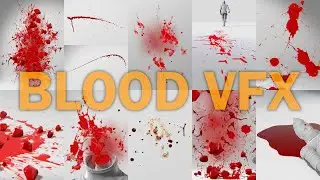 Blood VFX for the Unity game engine