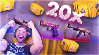 Opening 20 x *NEW* Fracture Case... CS:GO