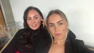 Manon en Isabelle langs bij bedrijven! - 't Lokaal