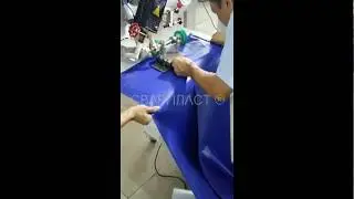 Модель ГВ-300-X-stream.Станок для пневмоконструкций и тентов. Горячий воздух.