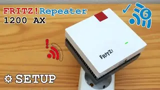 FRITZ! Repeater 1200 AX Wi-Fi 6 extender dual-band • Unboxing, installation, configuration and test