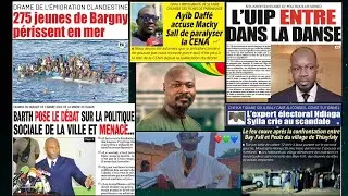 UIP VALIDE SONKO ET CONFIRME...PARRAINAGE AYIB DAFFE ACCUSE MACKY...CC UN JUGE EN RETRAITE NOMME...