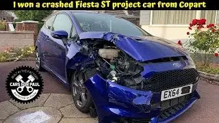 I bought a Crashed Fiesta ST from Copart UK