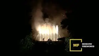 Музыкальное салютное шоу для молодоженов
