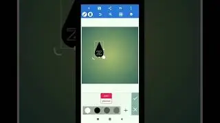 How to make glowing glass font editing in Pixellab PS touch tutorial short short video