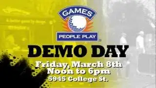 GPP Demo Day March 8th, 2013 Sponsored by TaylorMade and adidas golf
