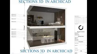 Archicad 25 | Sections 3D  in Archicad