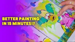 Improving Your Acrylic Painting In 15 Minutes