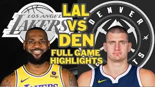 LeBron James Made History : Los Angeles Lakers vs Denver Nuggets Full Game Highlights : Mar 02, 2024