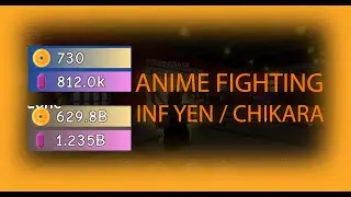 ROBLOX Anime Fighting Simulator Script Hack | INFINITE YEN / CHIKARA GAIN
