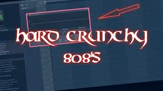 HOW TO MAKE HARD HITTING/CRUNCHY 808s | FL Studio Tutorial
