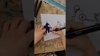 Among Us Рисуем предателя и мирного