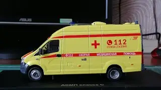 ГАЗель_NEXT-СЛУЖБА СПАСЕНИЯ 📞1️⃣1️⃣2️⃣(LENMODEL 1/43)