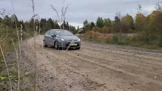 Ford Fiesta mk6 на грунте