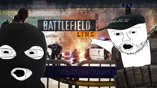 Battlefield Hardline but the line is actually soft