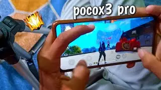 1v1 New King With HandCam Video ❤️ Tutorial |  Pocox3 pro Best Settings ⚙️ HUD+Sensi | dpi⚡ 90%Head😍