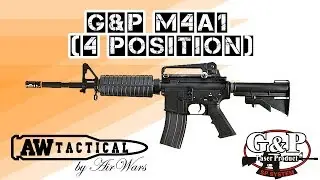 Страйкбольный автомат G&P M4A1 (4 POSITION) COLT MARKINGS GP281C