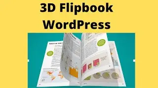 How to create Pdf flipbook in wordpress - 3D Flipbook WordPress