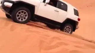 تطعيس وانقلاب جيب fj اف جي