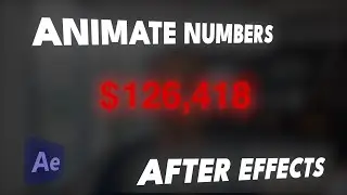 How to Create a Number Counter in After Effects (No Plugins)