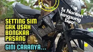 Setting celah sim klep SATRIA FU
